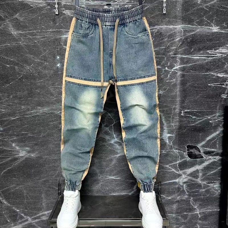 2024 New Harem Pants Spliced C - Streetwear Brand Clothing ulasan dan harga