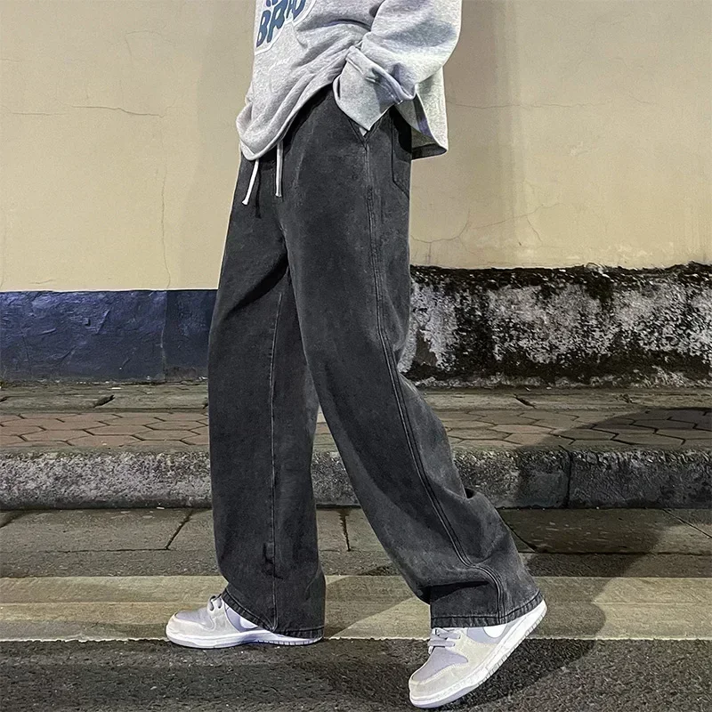 Korean Style Streetwear New Fa - Streetwear Brand Denim ulasan dan harga