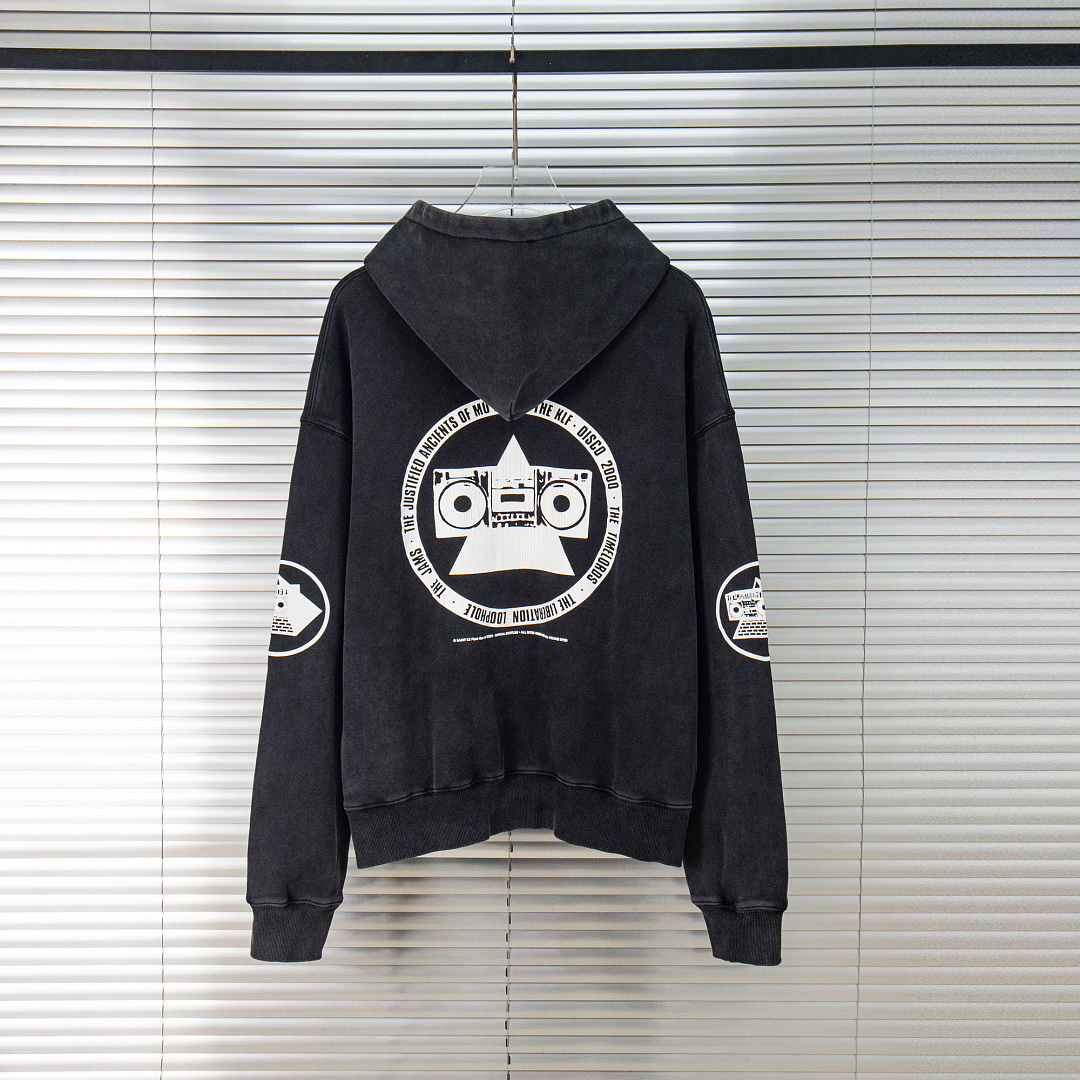 Vintage Washed Hoodie SAINT KL - Streetwear Brand Vintage ulasan dan harga
